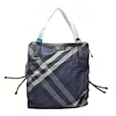 Nova Check Nylon Buckleigh Tote Bag - Burberry