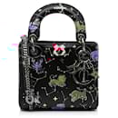 Dior Black Mini Lady Pixel Zodiac