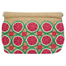 Multi crocheted watermelon clutch bag - Autre Marque