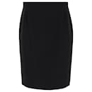 Max Mara Pencil Skirt in Black Silk - Autre Marque