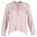 Isabel Marant Floral Blouse in Lilac Cotton