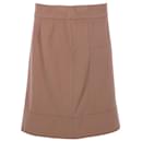Weekend Max Mara A-Line Skirt in Camel Wool - Autre Marque