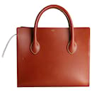 Celine Boxy Handbag in Brown Leather - Céline