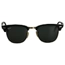 Ray Ban Clubmaster klassische Sonnenbrille aus schwarzem Acetat - Ray-Ban
