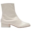 Tabi H30 Ankle Boots - Maison Margiela - Leather - White - Maison Martin Margiela