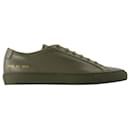 Original Achilles Low Sneakers - Common Projects - Leather - Green - Autre Marque