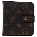 LOUIS VUITTON Monogram Compact zip Wallet M61667 LV Auth 48893 - Louis Vuitton