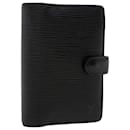 LOUIS VUITTON Epi Agenda PM Day Planner Cover Black R20052 LV Auth 48865 - Louis Vuitton