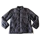 Brown quilted jacket or down jacket Helmut Lang Vintage XL