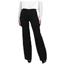 Black wool pocket trousers - size FR 36 - Joseph