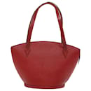 LOUIS VUITTON Epi Saint Jacques Shopping Shoulder Bag Red M52277 LV Auth 48964 - Louis Vuitton