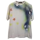Palm Angels Sprayed Stars Vintage in Multicolor Cotton