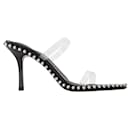 Nova 85 Heels - Alexander Wang - Leather - Black