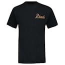 Camiseta de ventas y servicio - Rhude - Algodón - Negro - Autre Marque