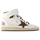 Tênis Sky Star - Golden Goose - Couro - Multi - Golden Goose Deluxe Brand