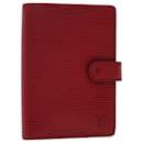 LOUIS VUITTON Epi Agenda PM Day Planner Cover Rojo R20057 LV Auth 48867 - Louis Vuitton