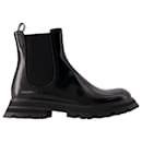 Chelsea Boots - Alexander McQueen - Leather - Black - Alexander Mcqueen