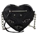 Cag Heart Mini-Tasche – Balenciaga – Leder – Schwarz
