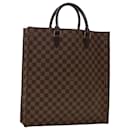 LOUIS VUITTON Damier Ebene Sac Plat Hand Bag N51140 LV Auth am4744 - Louis Vuitton
