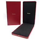 NEW CARTIER BOX PACKAGE FOR RED LEATHER NECKLACE JEWELRY + NEW RED JEWEL BOX - Cartier