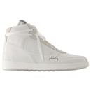 Luol Hi Top Sneakers - A Cold Wall - Leather - White - Autre Marque
