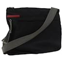 PRADA PRADA Sports Shoulder Bag Nylon Black Auth ep1155 - Prada