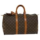 Louis Vuitton-Monogramm Keepall 45 Boston Bag M.41428 LV Auth 49726