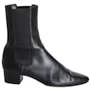 THE ROW 30 British Ankle Boots In Black Leather - The row