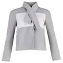 Veste Bicolore Valentino Garavani en Laine Grise