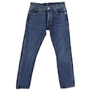 Khaite Slim-Fit Denim Jeans in Blue Cotton
