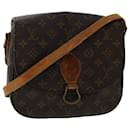 LOUIS VUITTON Monogram Saint Cloud GM bolsa de ombro M51242 Autenticação de LV 49715 - Louis Vuitton