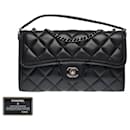 Sac Chanel Timeless/classic black leather - 101316