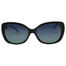 TIFFANY & CO. TF4106BF Cat Eye Gradient Sunglasses in Black Plastic - Tiffany & Co