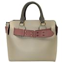 Burberry The Belt Small Tote Bag in Multicolor Leather