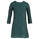 Nina Ricci Shift Dress in Green Polyester