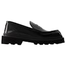 Penny-Slot Loafers - Dolce&Gabbana - Leather - Black - Dolce & Gabbana