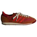 Adidas x Wales Bonner Originals Edition SL72 Sneakers in Red Leather - Autre Marque