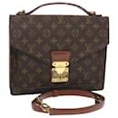 LOUIS VUITTON Monogram Monceau Hand Bag 2way M51185 LV Auth bs6899 - Louis Vuitton