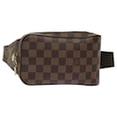 LOUIS VUITTON Damier Ebene Geronimos Bolsa de ombro N51994 Autenticação de LV 49533 - Louis Vuitton