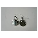 GIVENCHY Silver metal and mirror clip earrings TU - Givenchy