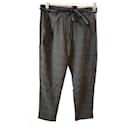 NON SIGNE / UNSIGNED  Trousers T.International L Polyester - Autre Marque