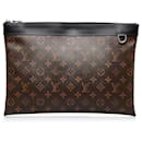 Louis Vuitton Brown Monogramm Macassar Discovery Pochette GM