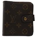 LOUIS VUITTON Monogram Compact zip Wallet M61667 LV Auth 49879 - Louis Vuitton