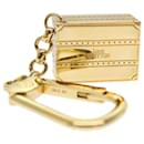 LOUIS VUITTON Porte Cles Trunk Key Holder Gold Tone M66458 LV Auth 49926 - Louis Vuitton