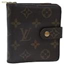 LOUIS VUITTON Monogram Compact zip Wallet M61667 LV Auth 50313 - Louis Vuitton