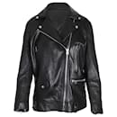 Acne Studios Biker Jacket in Black Leather