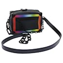 LOUIS VUITTON Taiga Rainbow Mini bolsa de ombro macia M30351 Autenticação de LV 50210NO - Louis Vuitton