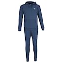 Adidas Logo Tracksuit in Blue Cotton