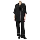 Black soiree pajama set  - size IT 42 - Palm Angels