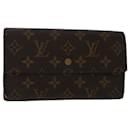 LOUIS VUITTON Monogram Portefeuille International Portefeuille Long M61217 auth 50213 - Louis Vuitton